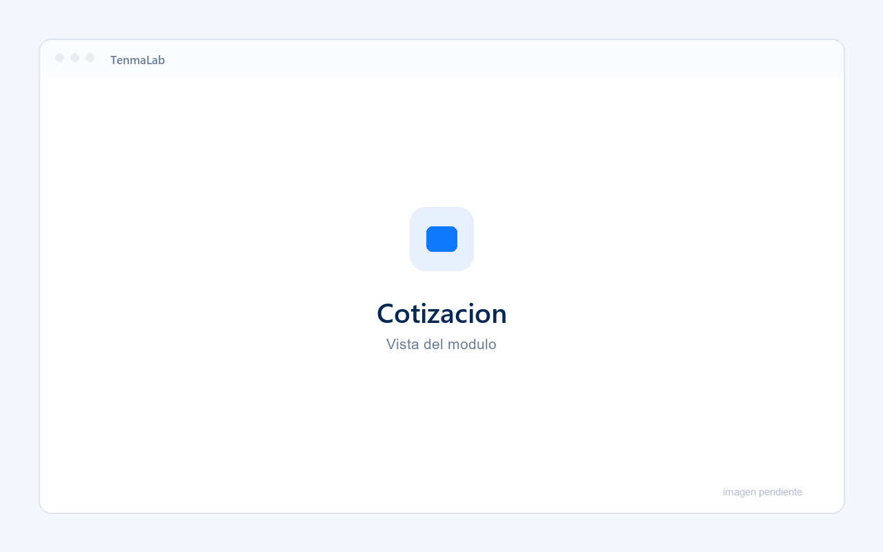 Cotización para empresas en TenmaLab