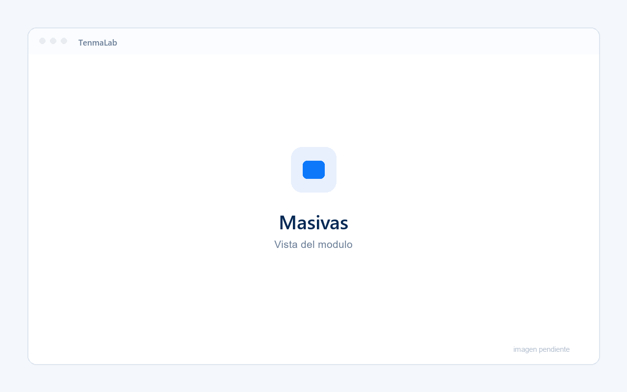 Carga masiva de solicitudes para una campaña de salud en TenmaLab, software de laboratorio clínico