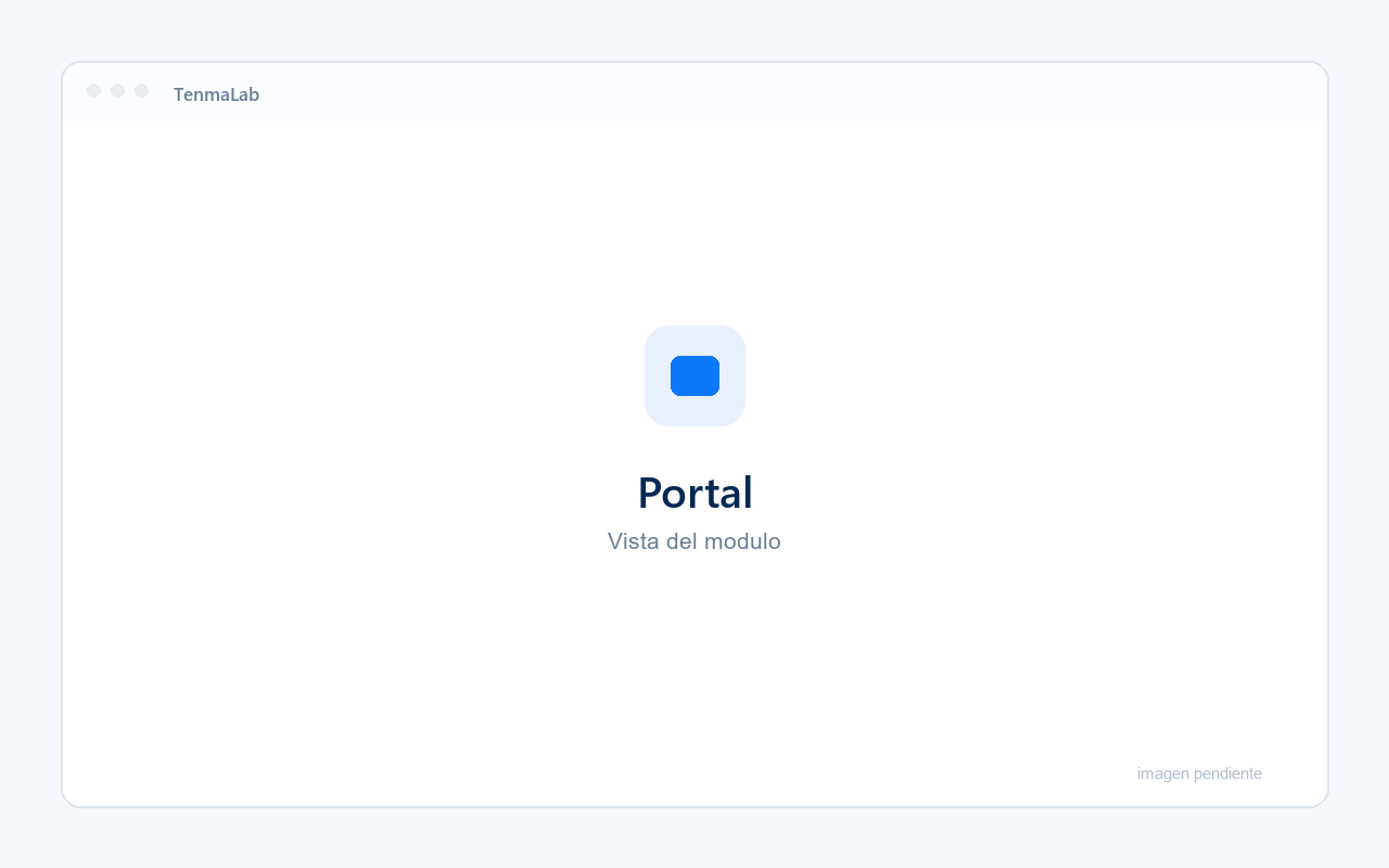Portal de resultados con la marca del laboratorio